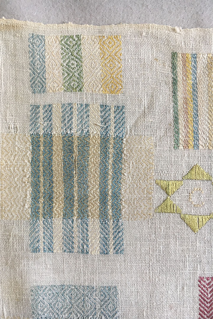 RARE Dutch Middelburg Darning Sampler