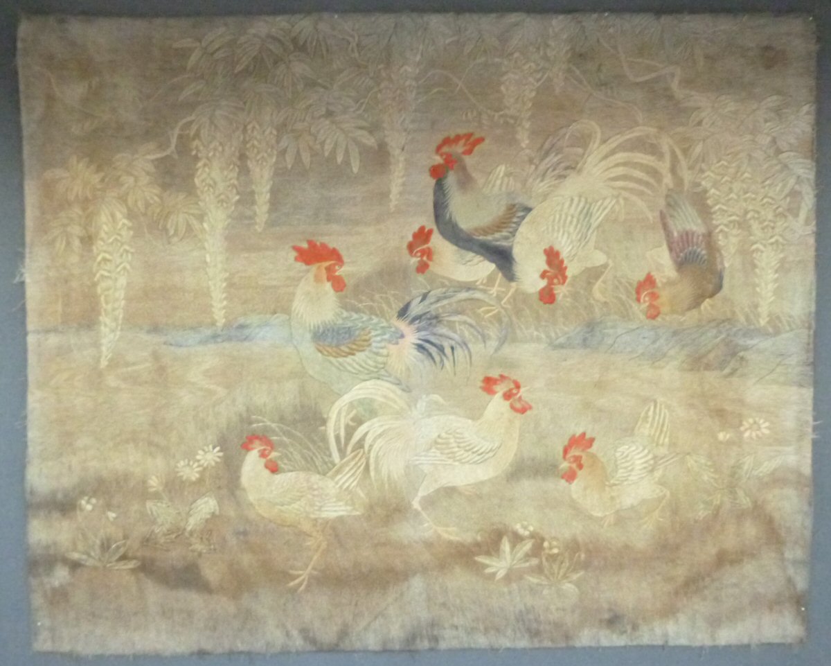 Japanese Embroidered Hanging