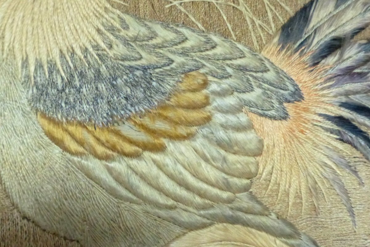 Japanese Embroidered Hanging