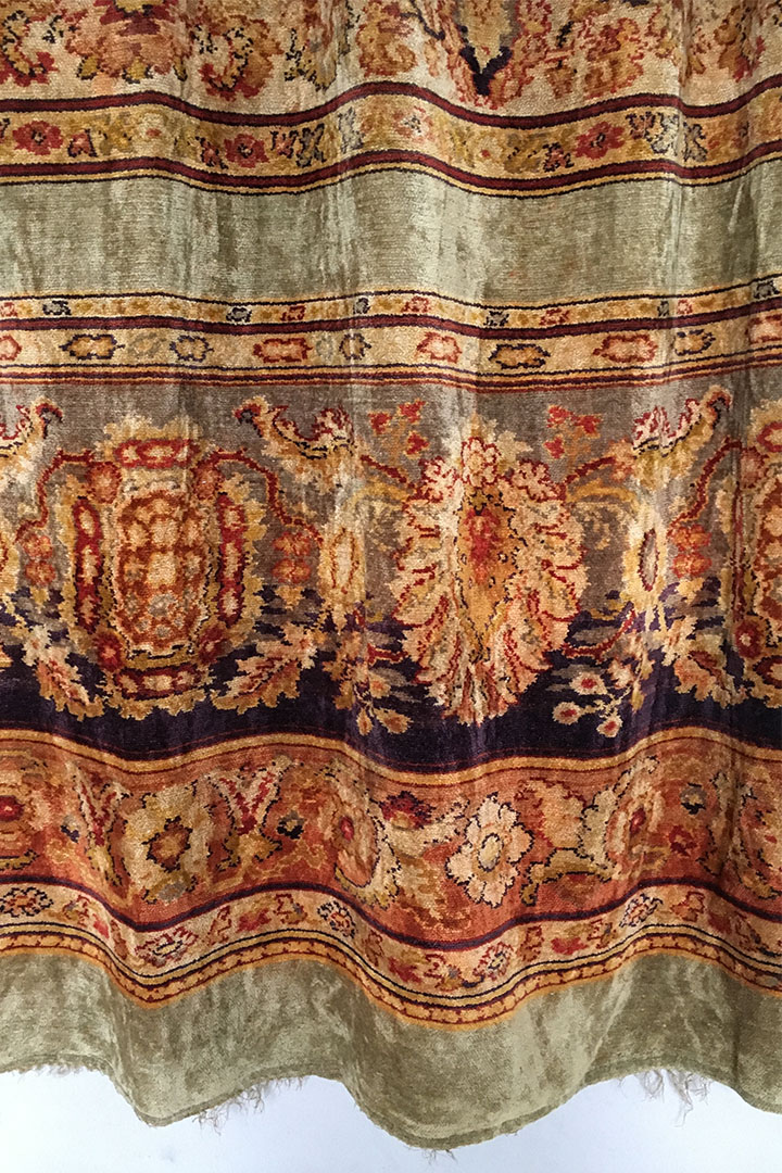 Chenille Curtain c 1900 | Woven Textiles | Meg Andrews - Antique Dress ...