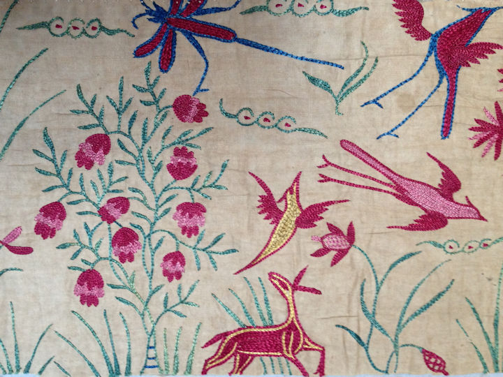 Indian Export Gujerati Embroidery