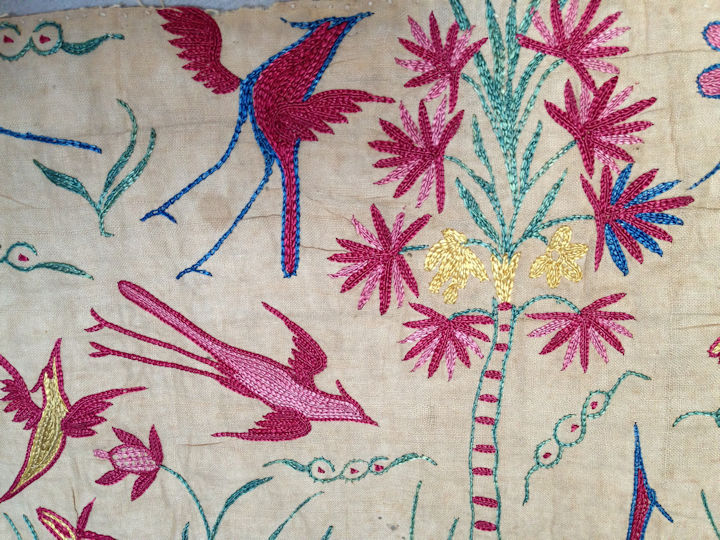 Indian Export Gujerati Embroidery