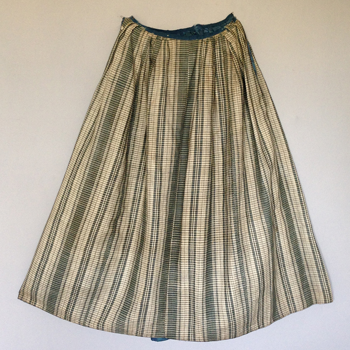 Chinese Damask Export Skirt 1730-40s | English & European Dress | Meg ...