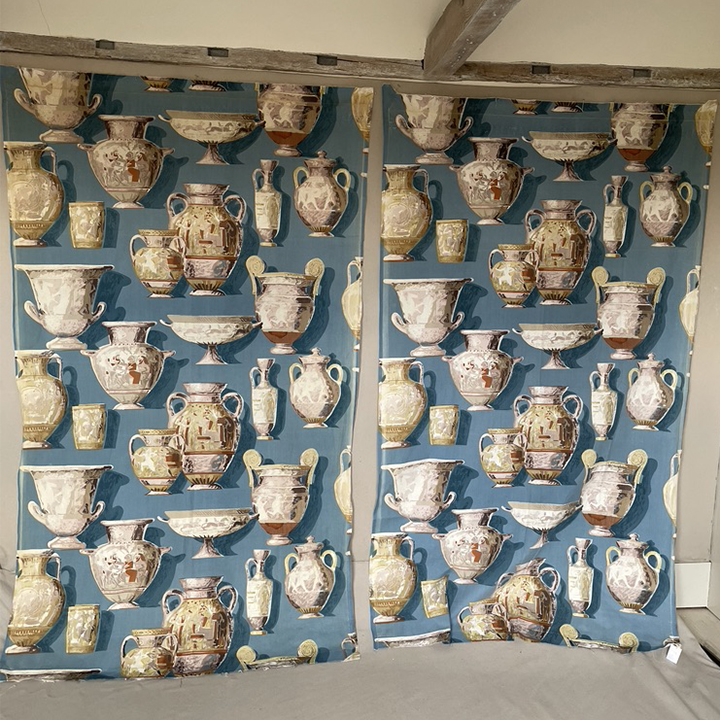 Etruscan Vases - Blue