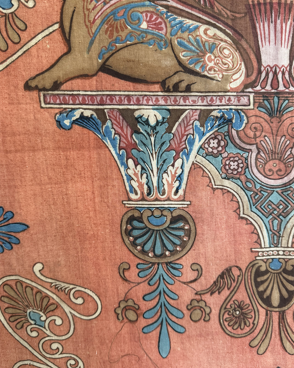 4 lengths Egyptian Revival