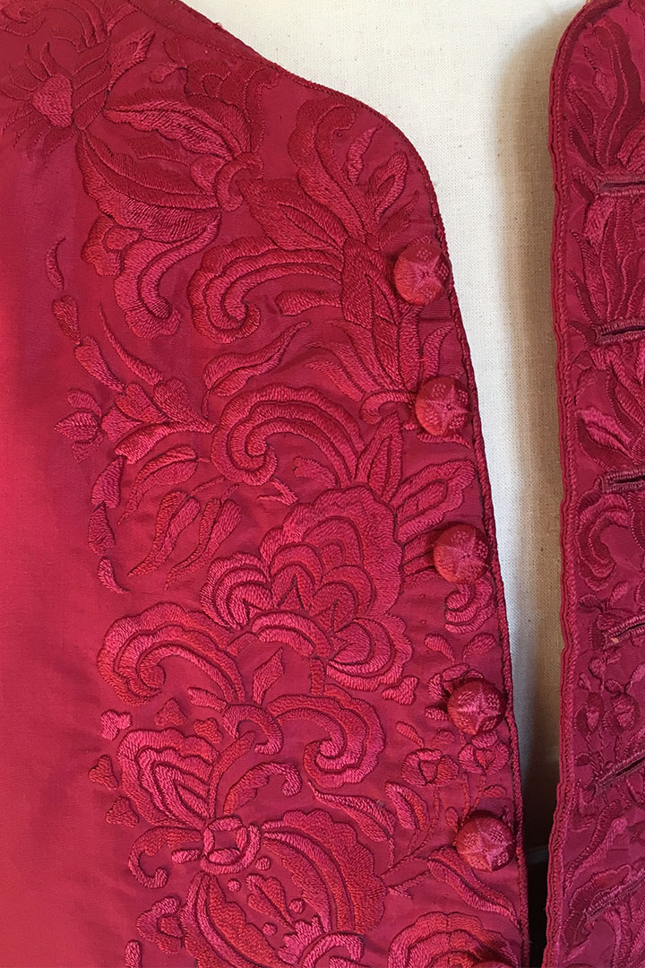 Rare Chinese Export Waistcoat