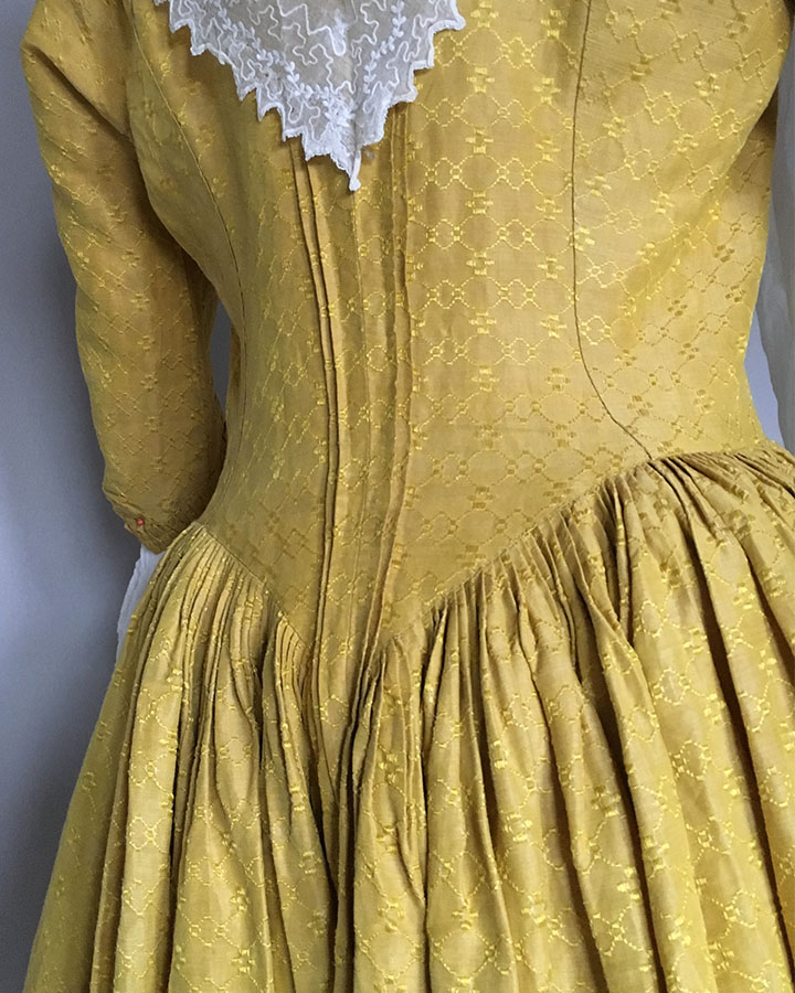 Polonaise Gown 1780s | English & European Dress | Meg Andrews - Antique ...
