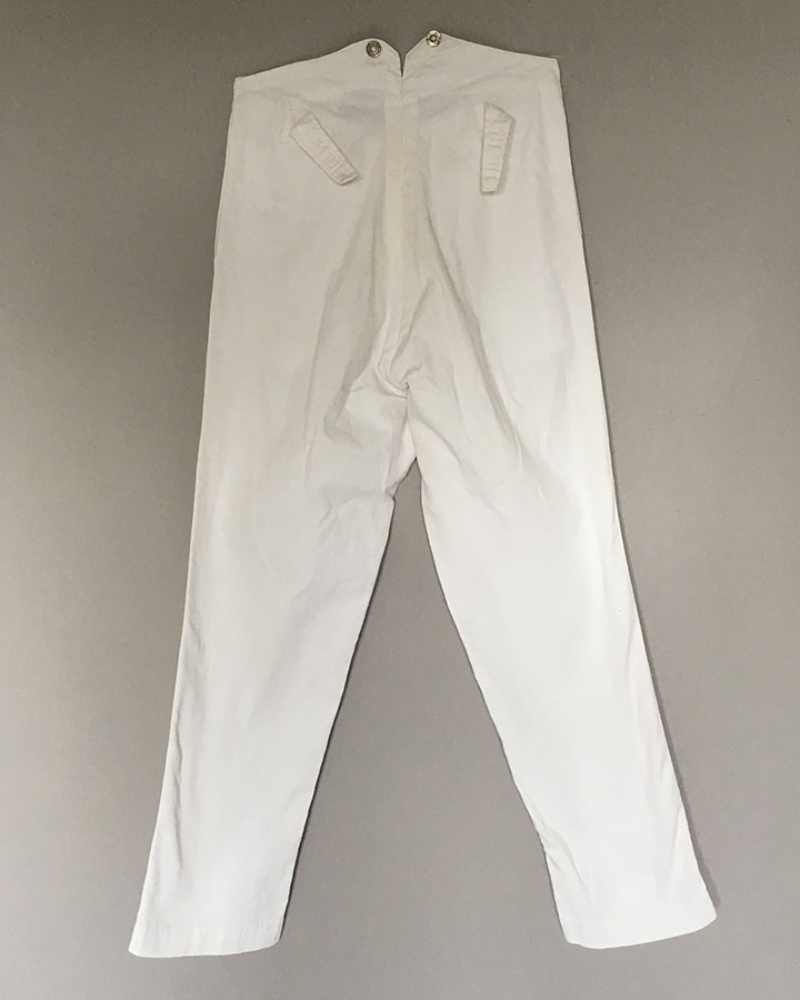 White Trousers 1860s | English & European Dress | Meg Andrews - Antique ...