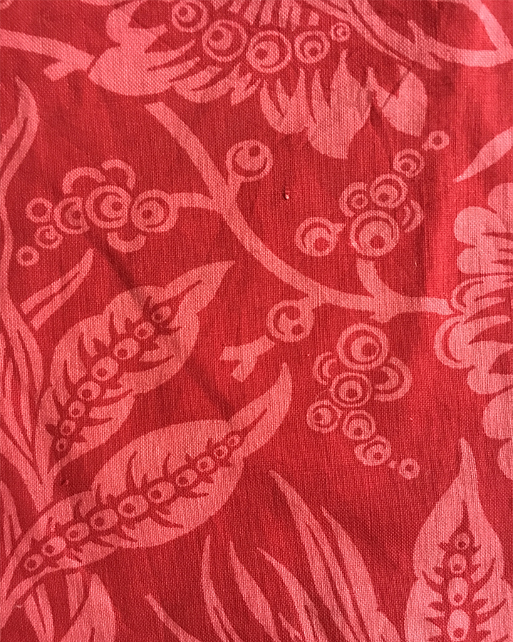 Turkey Red 1880s | Antique Arts & Crafts Textiles | Meg Andrews ...