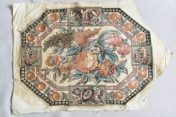 Rare Hand Block Patchwork Centre