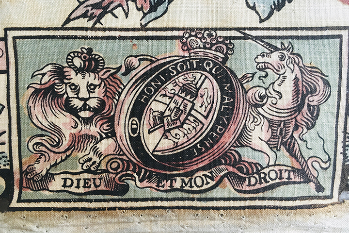 Rare Hand Block Patchwork Centre