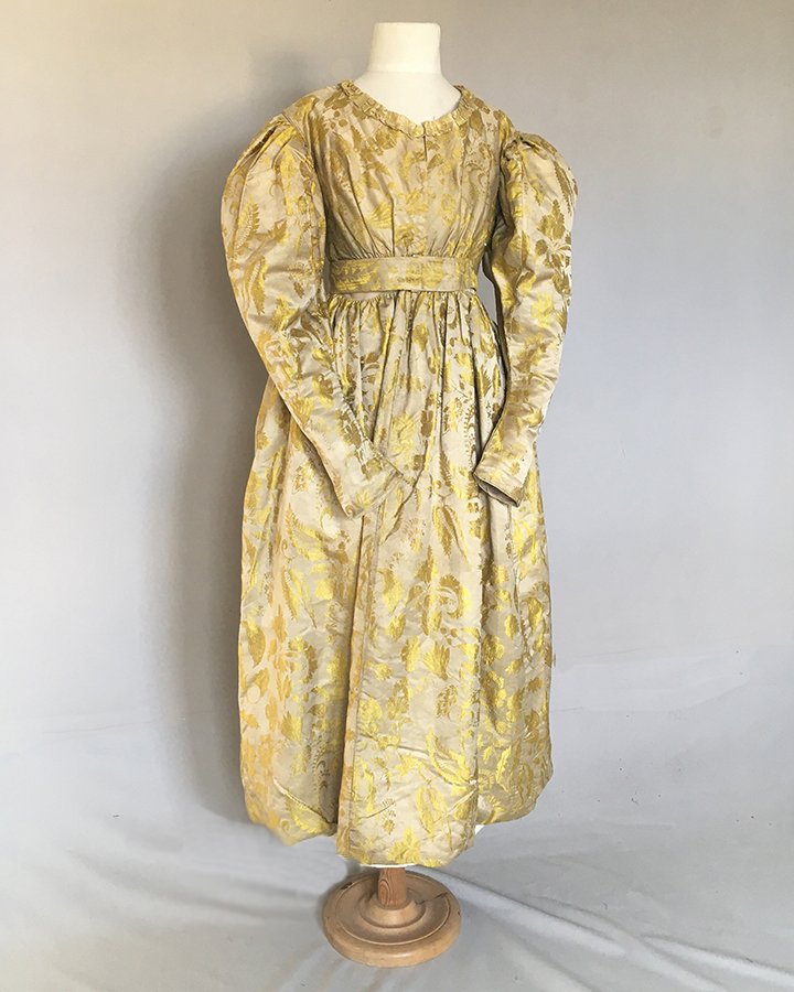 Damask Silk Dress