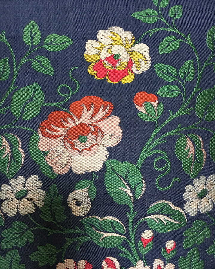 Spitalfields Blue Silk