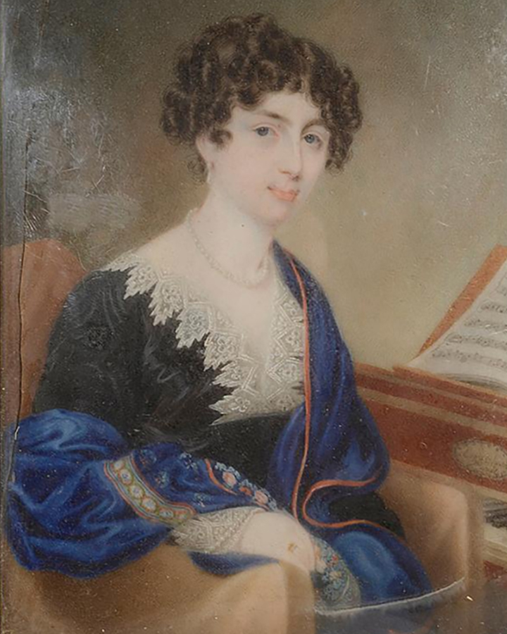 Spitalfields Blue Silk