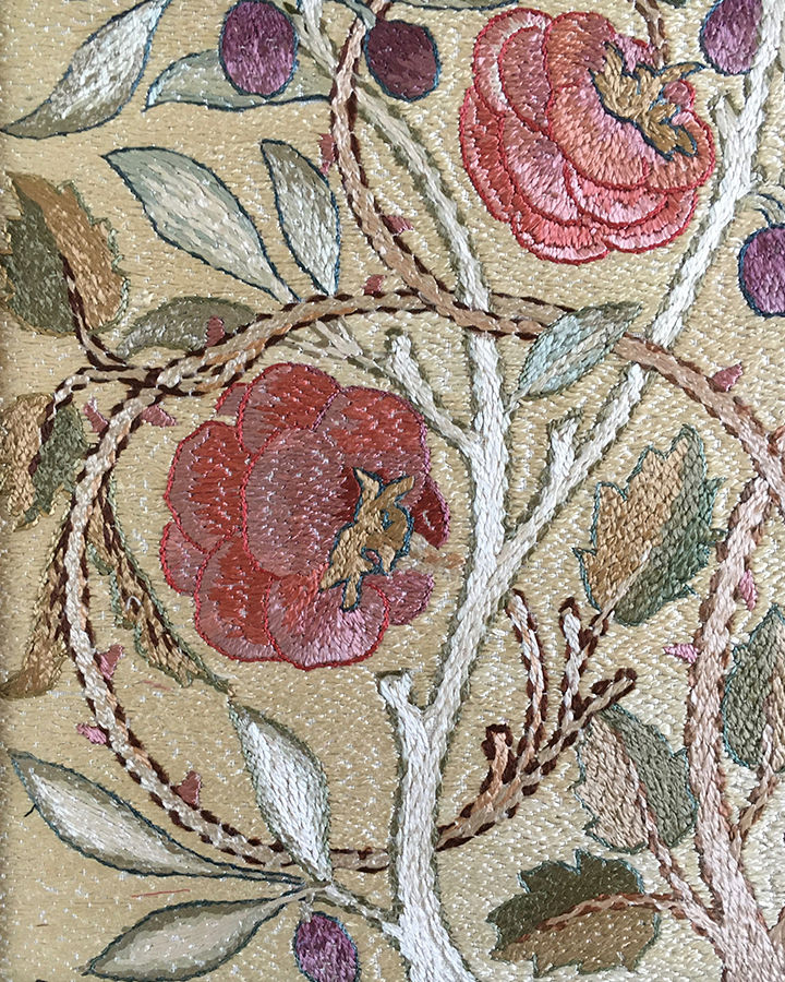 William Morris Olive & Rose