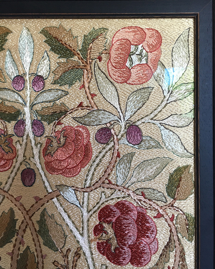William Morris Olive & Rose