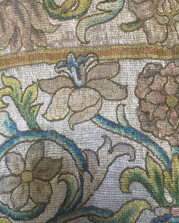 Italian embroidery 17th c  embroidered textiles  meg andrews