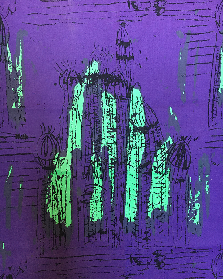 Althea McNish Painted Desert