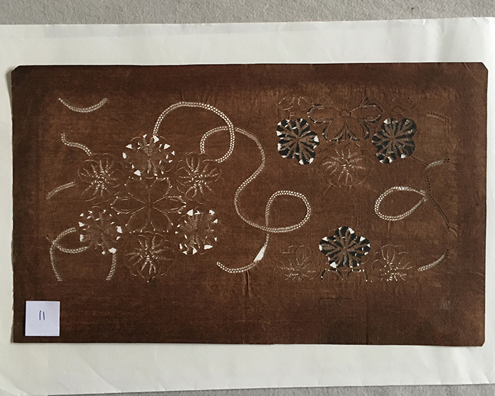 Katagami Stencil c 1900 | World Textiles & Dress | Meg