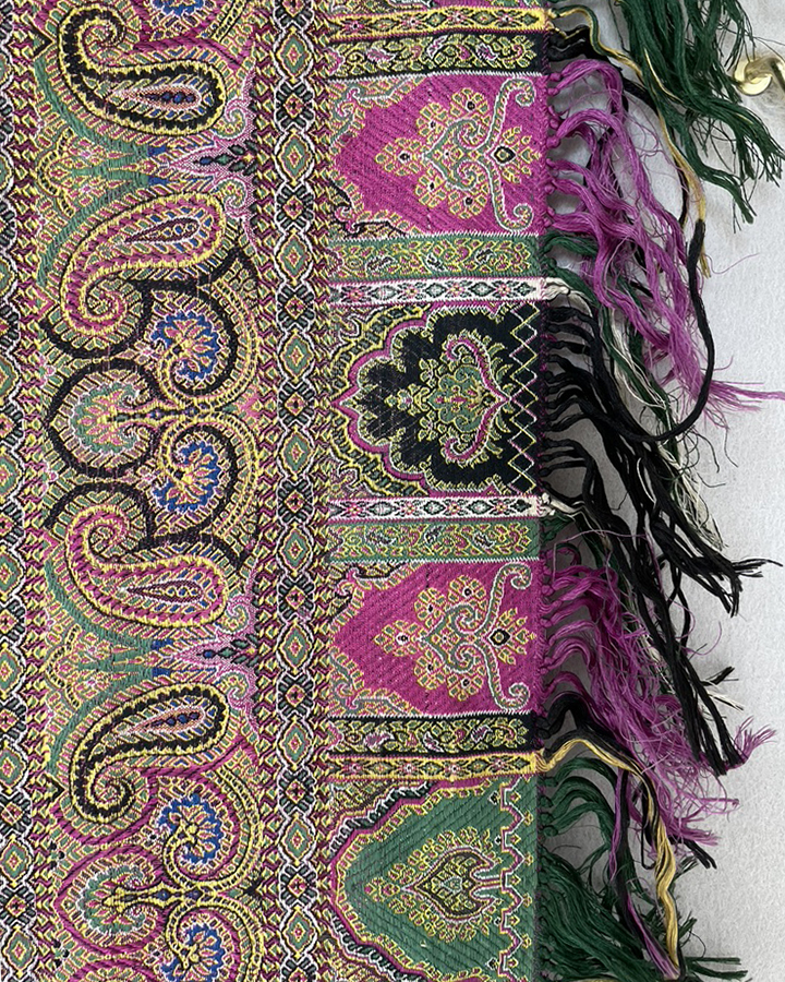 Reversible Silk Shawl