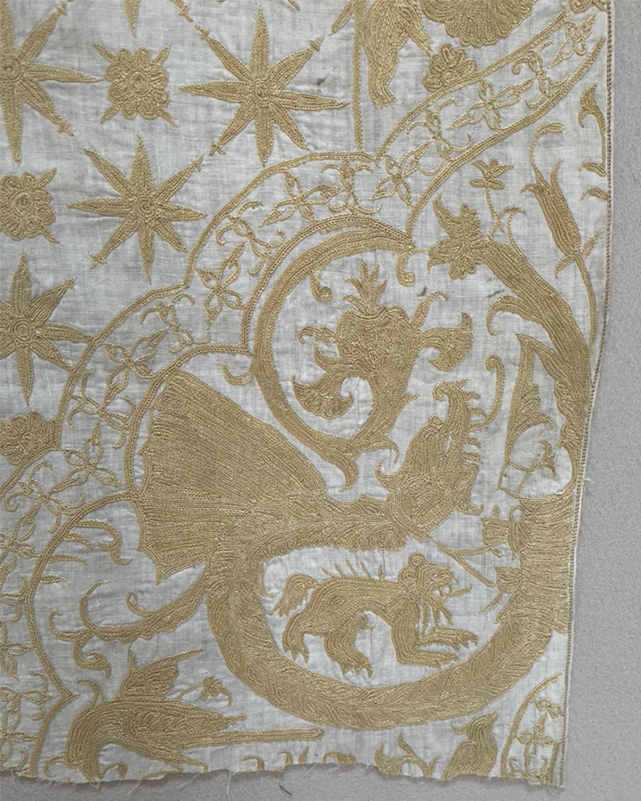 Rare Bengali Colcha Fragment