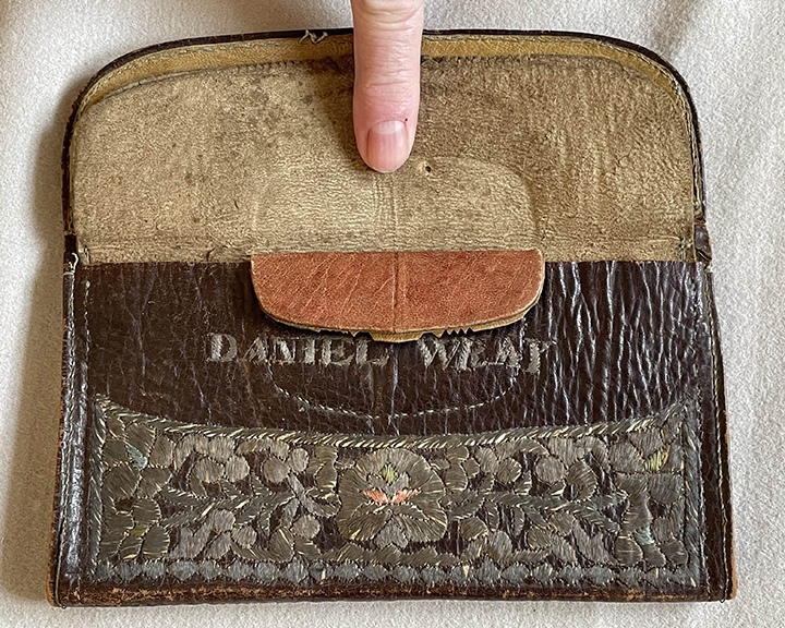 Daniel Wray's Moroccan wallet