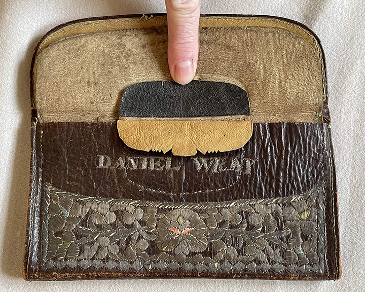 Daniel Wray's Moroccan wallet