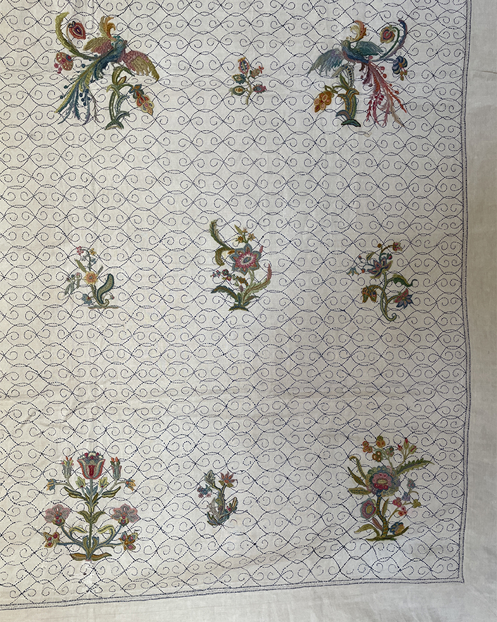 Crewelwork Bedcover