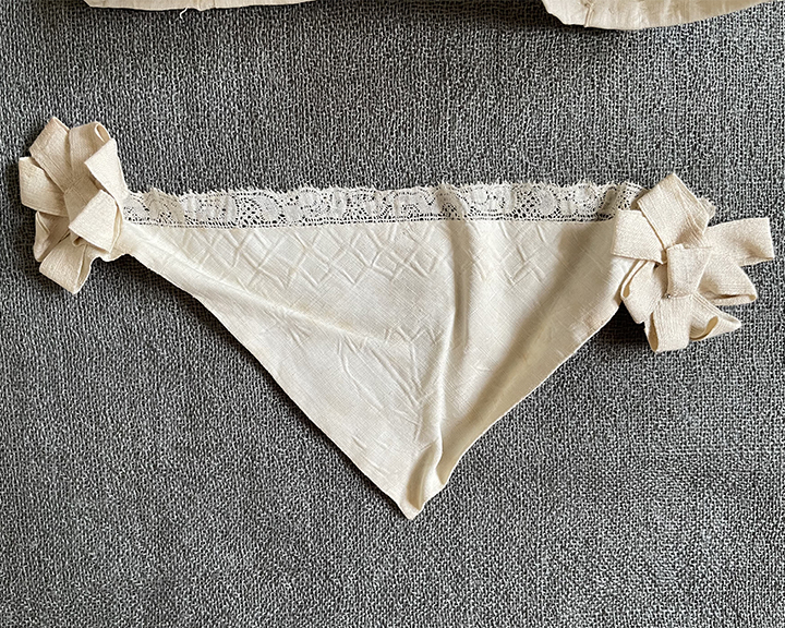 A Dress Insert & Damask Sleeves