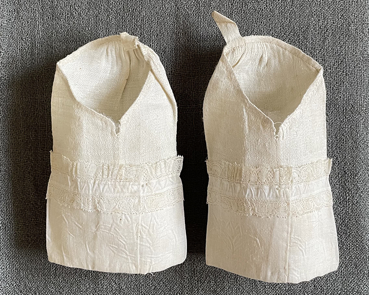 A Dress Insert & Damask Sleeves