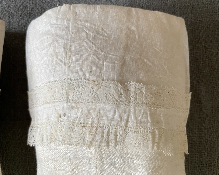 A Dress Insert & Damask Sleeves