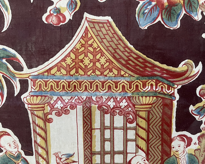 Bannister Hall Chinoiserie Curtains
