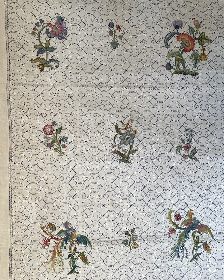 Crewel Bedcover/Wallhanging