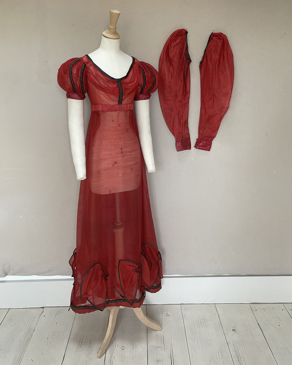 Scarlet Evening Dress