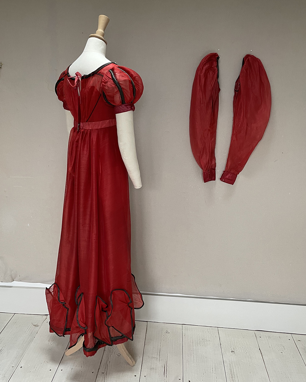 Scarlet Evening Dress