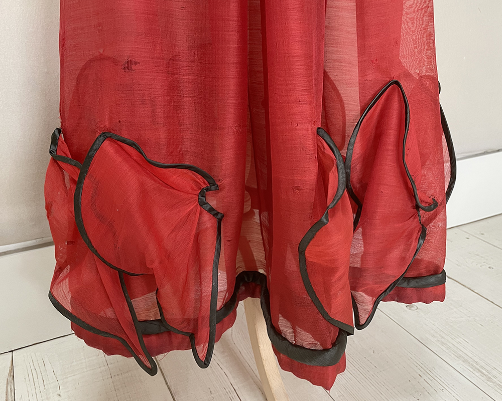 Scarlet Evening Dress