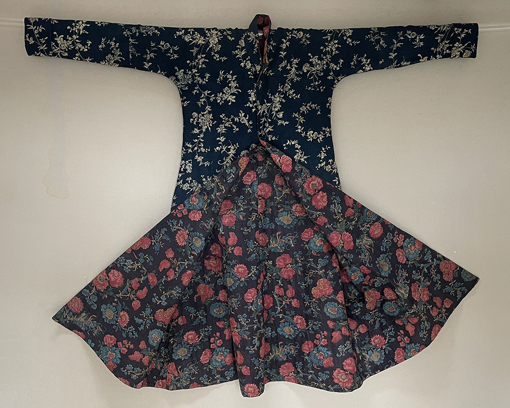 Rare Reversible Morning Gown