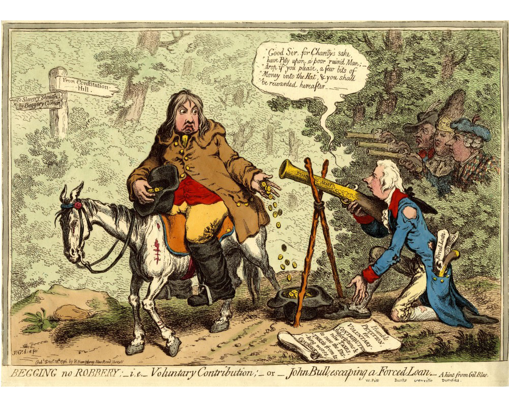 Satirical Printed Purse