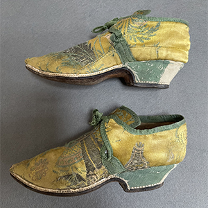 Bizarre Brocade Shoes