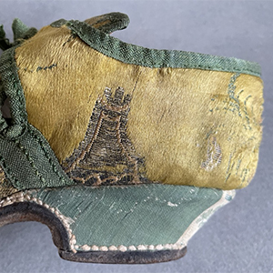 Bizarre Brocade Shoes