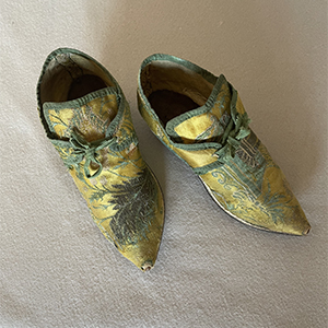 Bizarre Brocade Shoes
