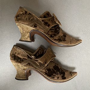 Cut Velvet Shoes