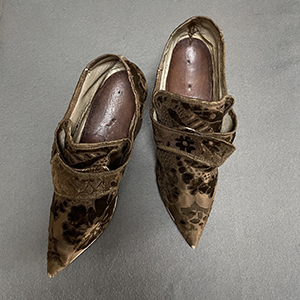 Cut Velvet Shoes