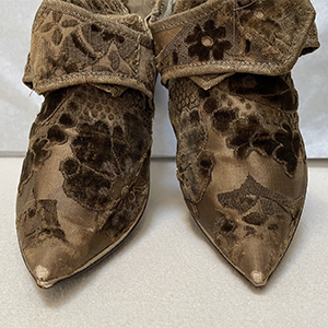 Cut Velvet Shoes