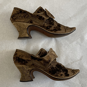 Cut Velvet Shoes