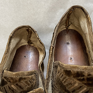 Cut Velvet Shoes