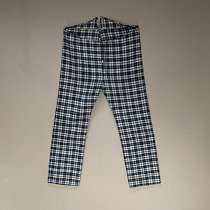 Linen Check Trousers Mid 19th c