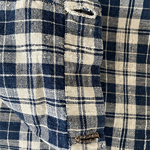 Linen Check Trousers