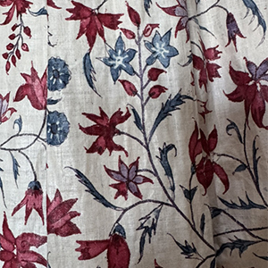 RARE Indian Chintz Robe