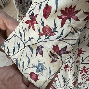 RARE Indian Chintz Robe